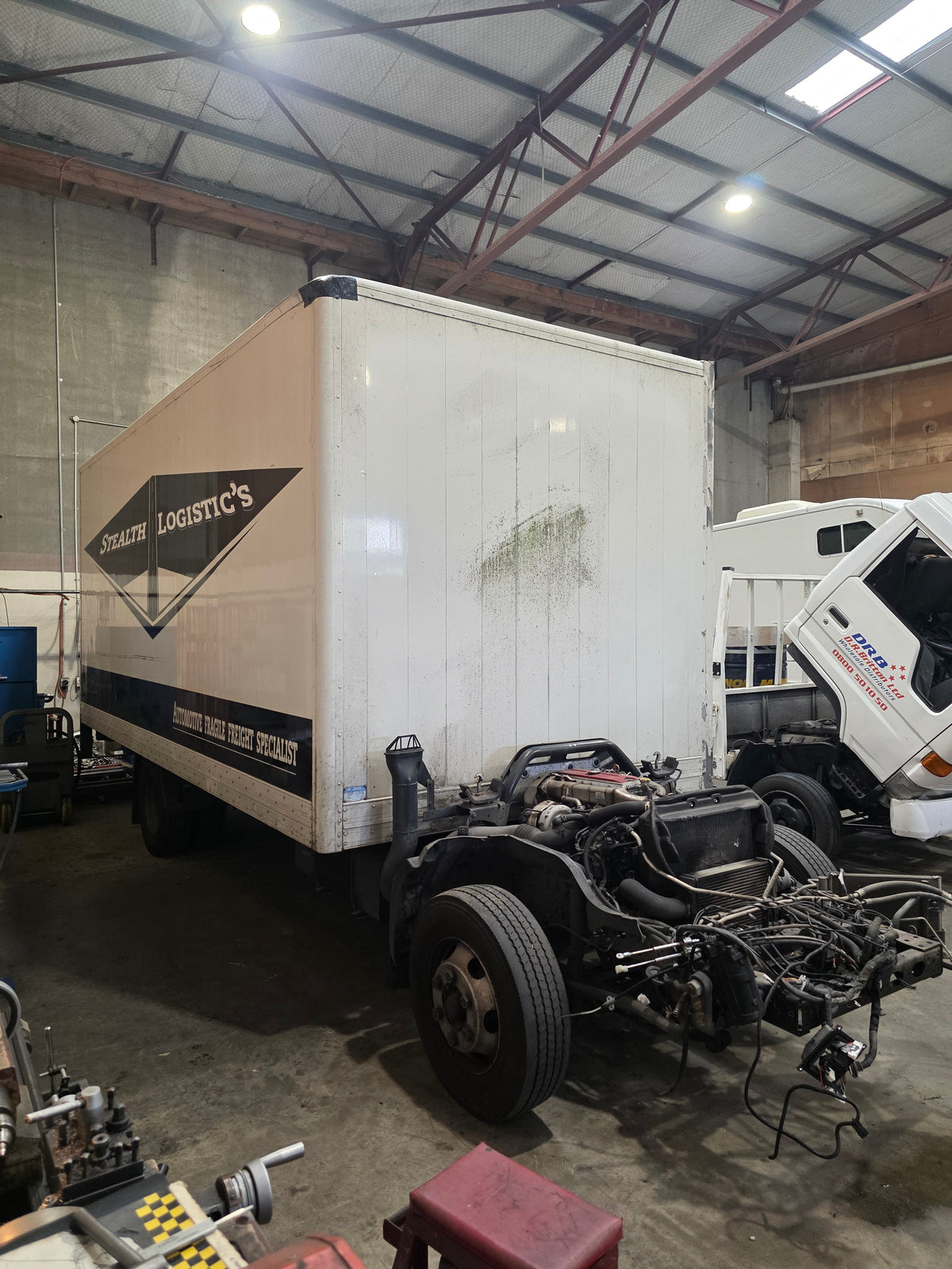 2017 Hino 300 NO4C Engine