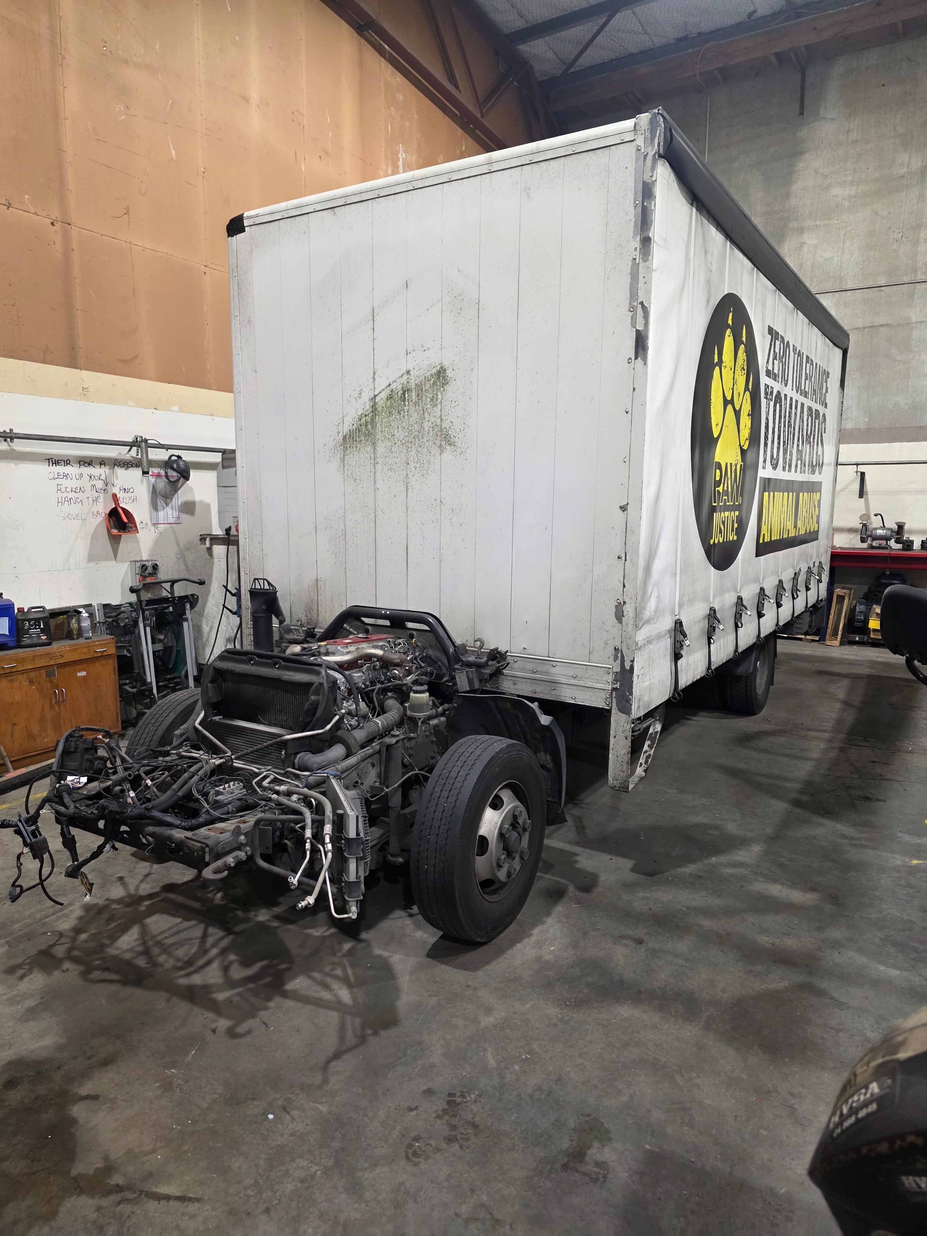 2017 Hino 300 NO4C Engine